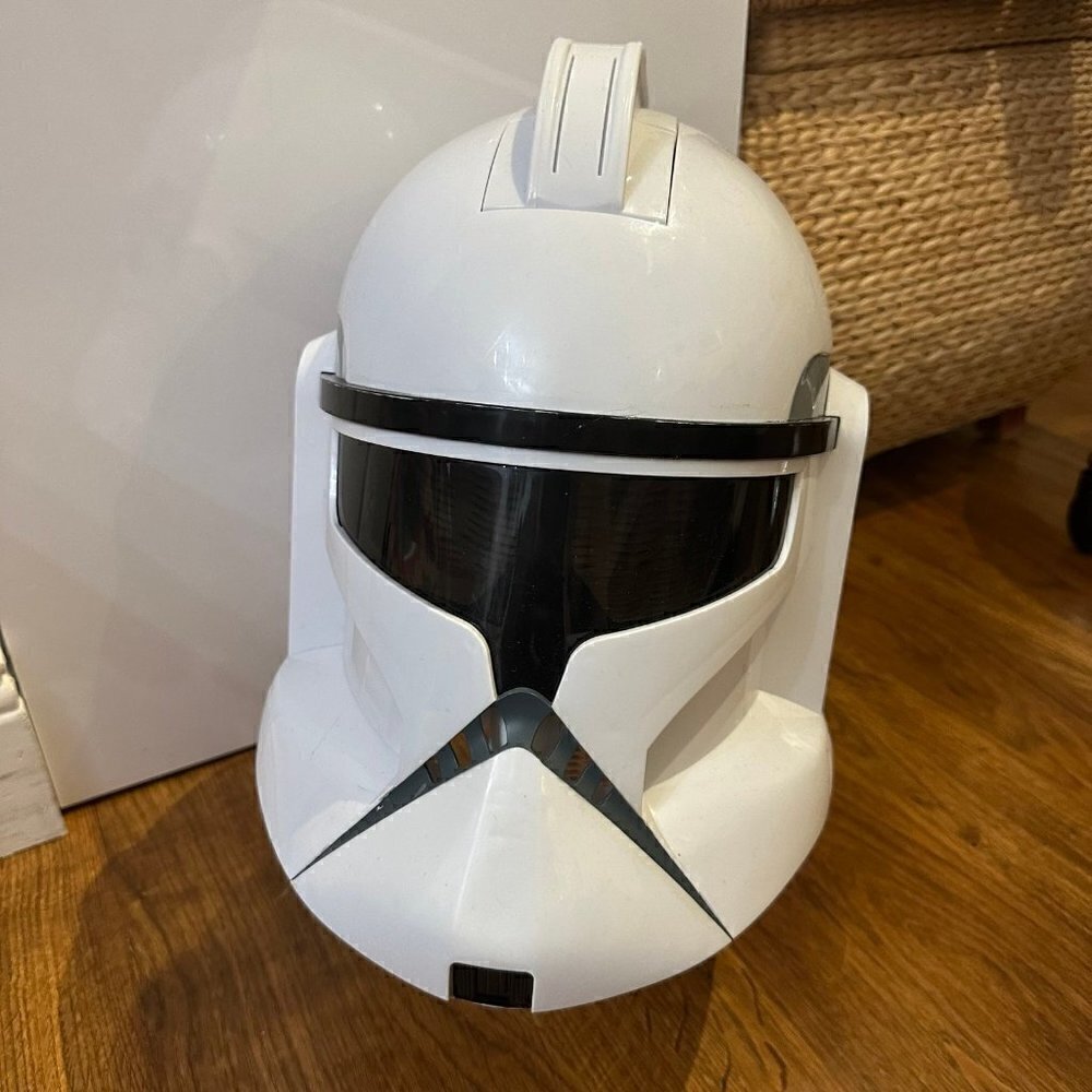 Disney Star Wars Clone Wars Storm Trooper 2008 Hasbro helmet